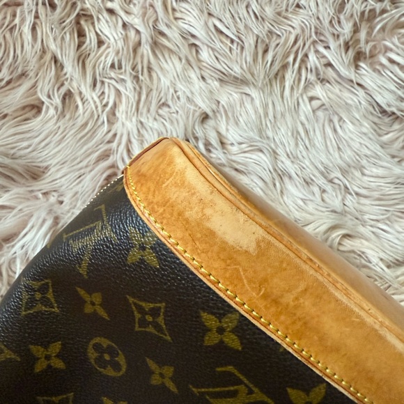 ๐ฏ % Authentic Louis Vuitton LV Hand Bag Alma Brown Monogram bag - Picture 7 of 16